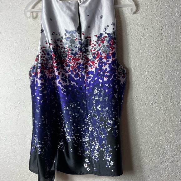 Kenneth Cole Ocean Mist Halter Top Sz 3X - Picture 3 of 5